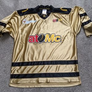 McDONALDS ATOMIC GOLD ICE HOCKEY JERSEY SIZE YOUTH XL RMHC